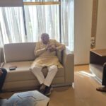 hodegeritil chhatrapati shahaji maharaj samadhi smarakasathi prayatnana gati