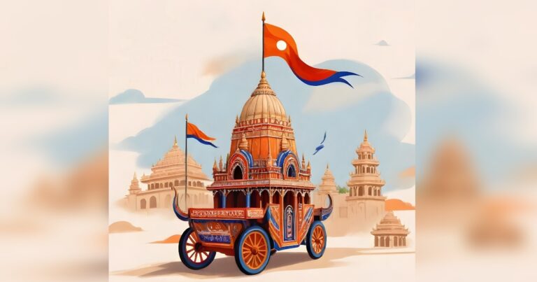 iskon's sri krishna rath yatra in belgaum on January 24