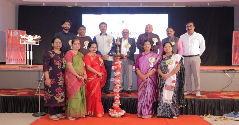 jyoti central schoolmdhye samanvay varshik snehsammelan utsahat sampann