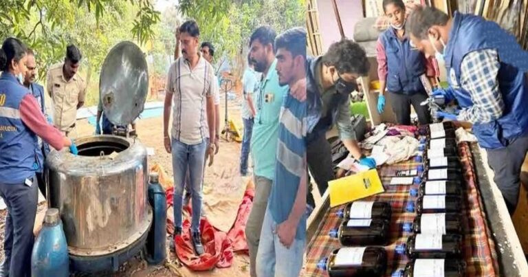 maharashtra police conduct a major anti-drug operation in bengaluru