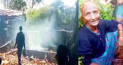 massive gas cylinder blast in house at gangawadi