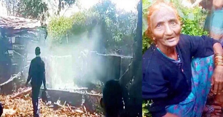 massive gas cylinder blast in house at gangawadi