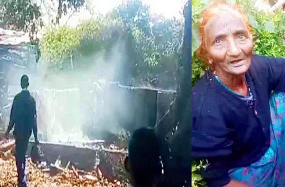 massive gas cylinder blast in house at gangawadi