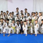 rao yuva acadamychi 37 vi taekwondo colour belt padonnati chachani yashswi