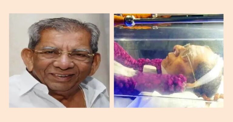 senior congress mla and former minister shamanur shivashankarappa has passed away