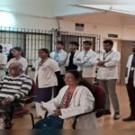 shivbasav jyoti homeopathic college students gharkul old age home visit