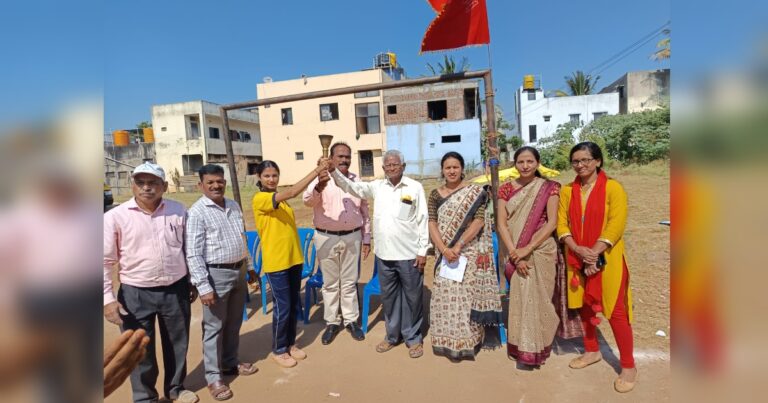 the annual sports competition was held with great enthusiasm at dilip damle school