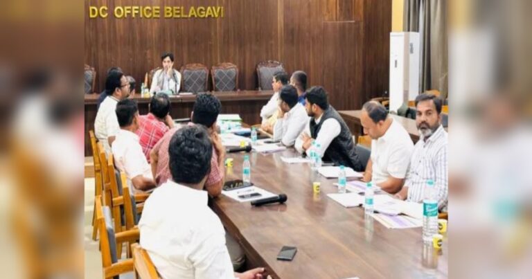 the district commissioner reviewed the national highway projects, including the halga-machhe bypass