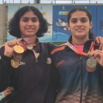 the halkare sisters delivered a brilliant performance in the national school games