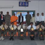 thirty ncc cadets who joined the indian army were felicitated at shivanand college