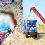 two female laborers died on the spot after getting trapped in a sugarcane harvesting machine
