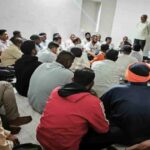 yellur mes protest against atrocities on marathi people