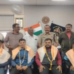 antararashtriya kusti spardhet sahabhagi honarya coach-kustipatuncha satkar