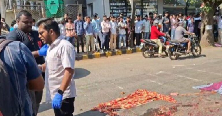 congress roadvar truck-duchaki apghatat duchakiswaracha jagich mrutyu