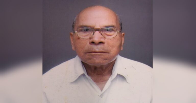 mr. ishwarrao chudamani modgekar passed away