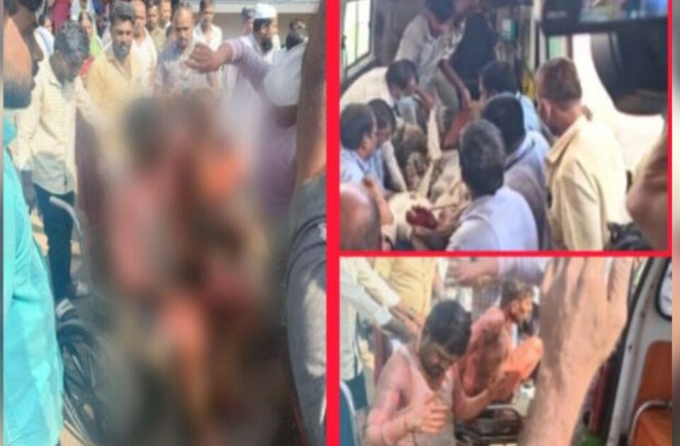 murkumbi yethil inamdar sakhar karkhanyat boilercha bhishan sphot