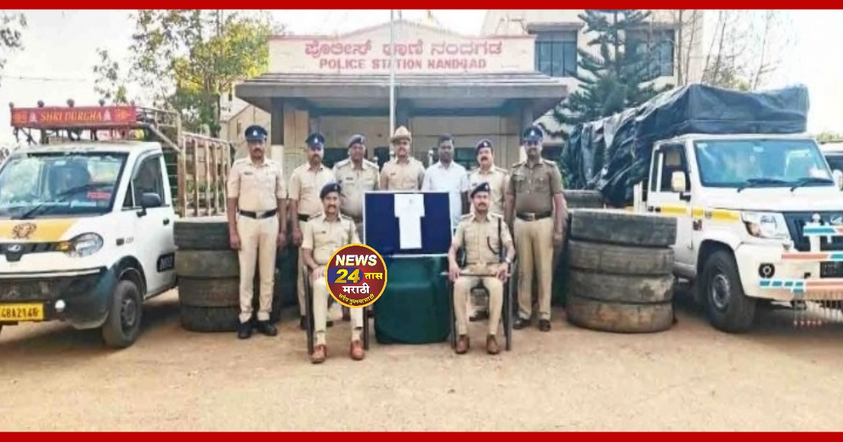 nandgad polisankadun junya truck tyres choricha pardafash