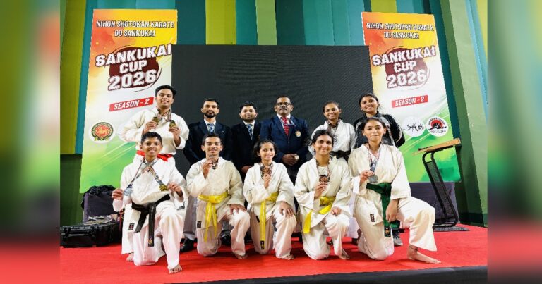 sankukai cupmadhye av karate academychya kheladunche ghavghavit yash