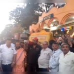 swami samarth paduka palkhi parikrmeche belagavat bhaktimay swagat