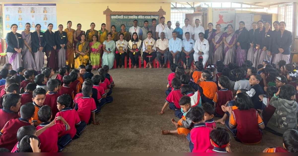 yellur marathi model shalechya maji vidyarthyacha gaurav