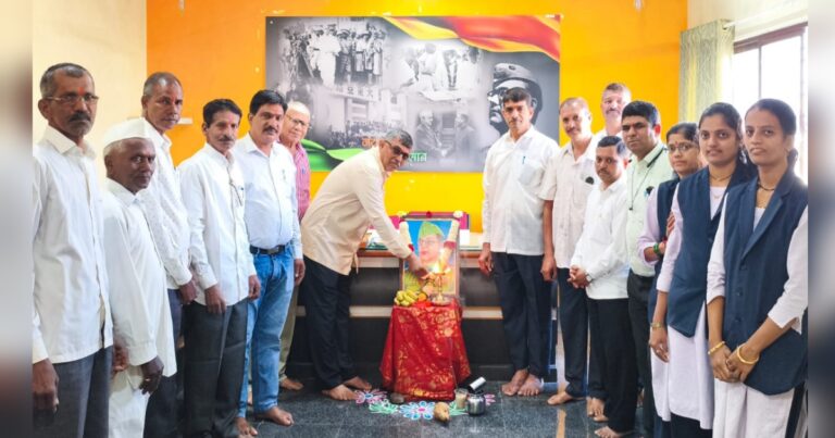 yellur yethil netaji multipurpose societycha vardhapan din utsahat