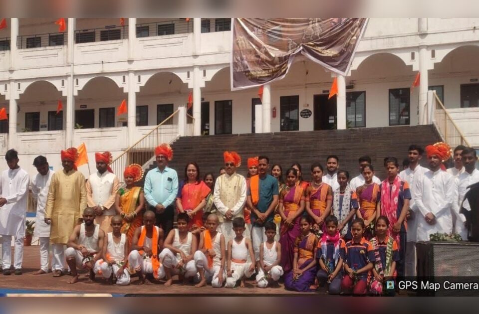 aadhar education societytarfe shivjayanti utsahane sajri