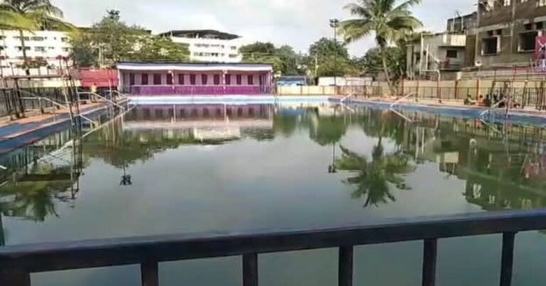 agami ganeshotsavapurvi belgav shaharatil visarjan talavanche vistarikaran kara