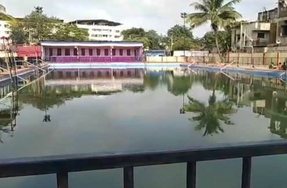 agami ganeshotsavapurvi belgav shaharatil visarjan talavanche vistarikaran kara