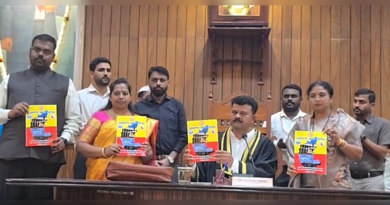 belgav mahapalikekadun 2026-27 sathi 442 kotincha arthasankalp sadar