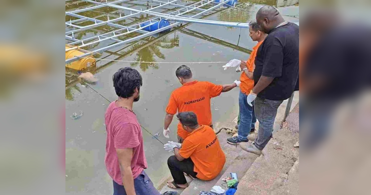 kapileshwar talavat aadhla agnat isamacha mrutadeh