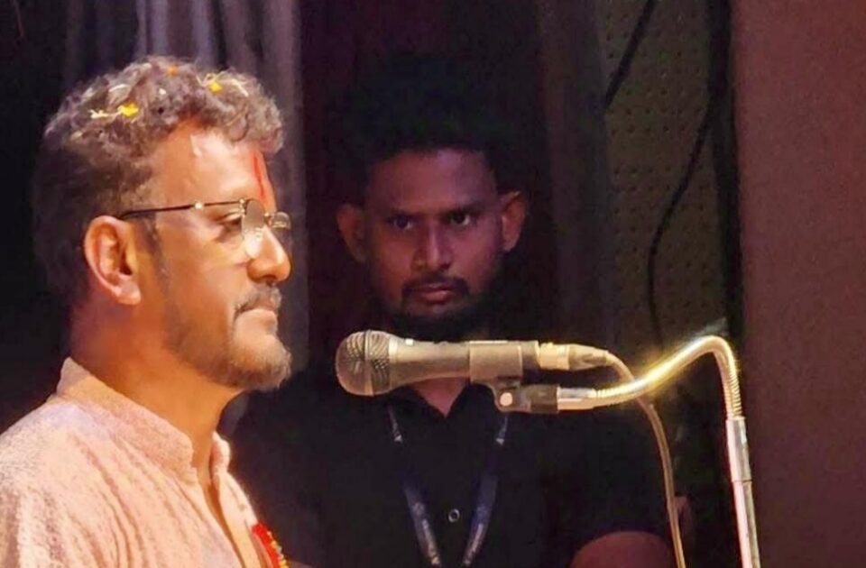 marathi samman yatrela nandkumar gorule yanchi yellur yethe sabha