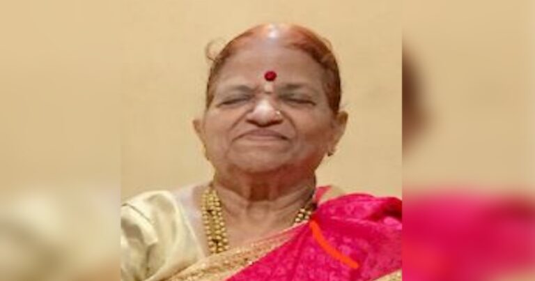 mrs. subhadra manohar dhamnekar passed away