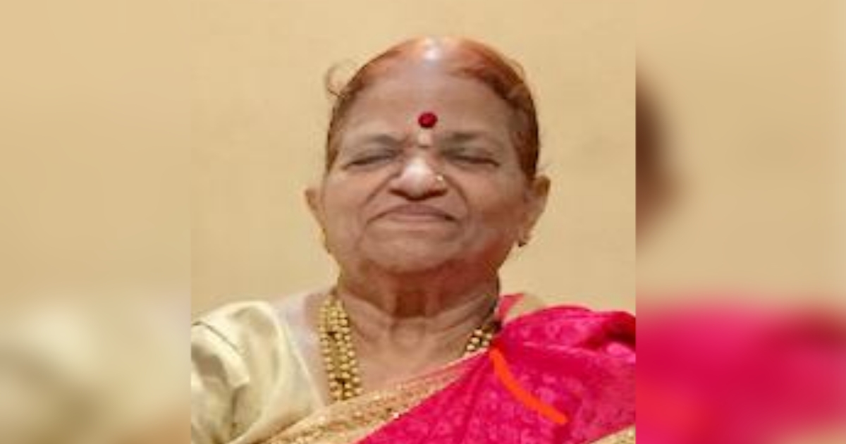 mrs. subhadra manohar dhamnekar passed away