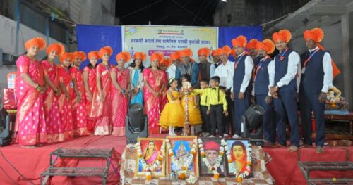 sarkari marathi model shala yellurche varshik snehsammelan utsahat