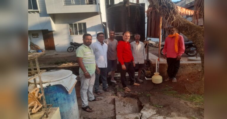 shivarat kupnalika khodun keli saha gallyanmadhe panyachi soy