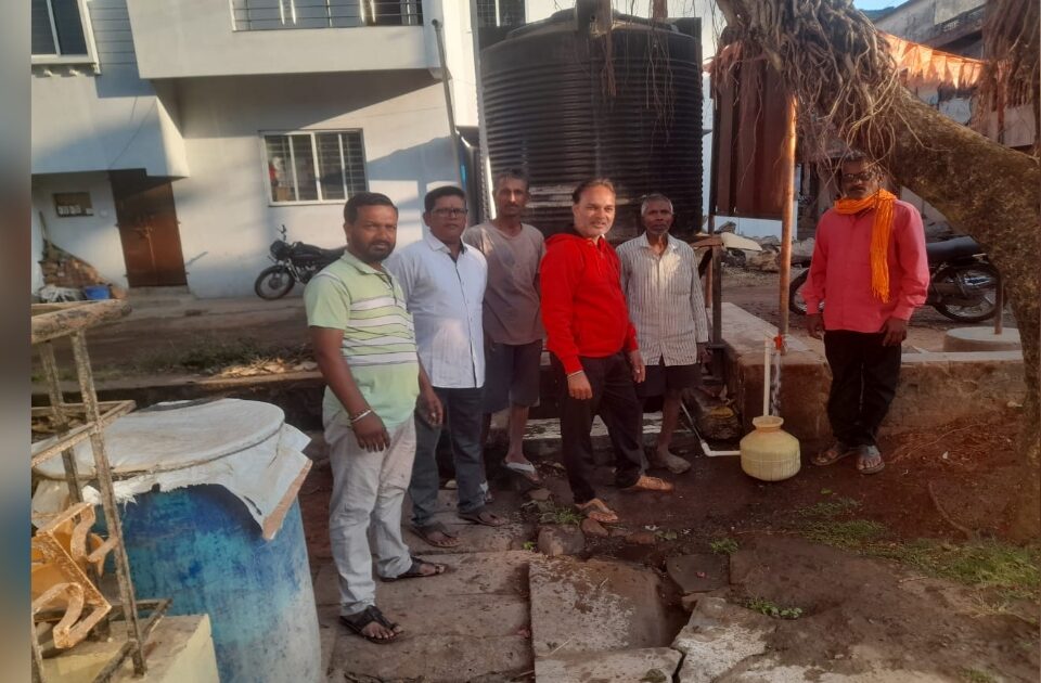 shivarat kupnalika khodun keli saha gallyanmadhe panyachi soy