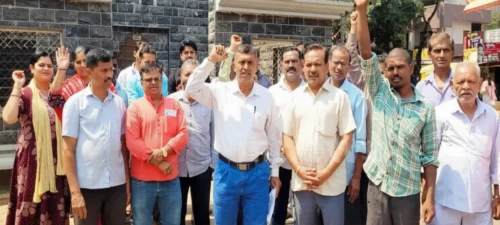 belgaum mahapalikechya malmatta karwadhila nagarikancha tivra virodh