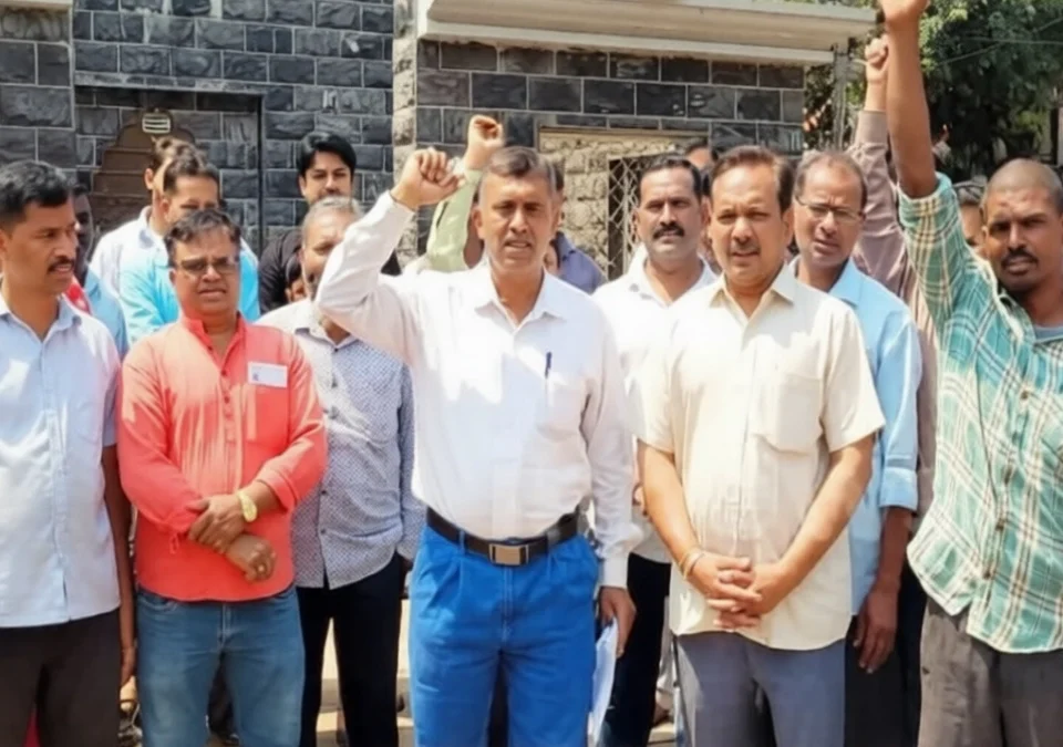 belgaum mahapalikechya malmatta karwadhila nagarikancha tivra virodh