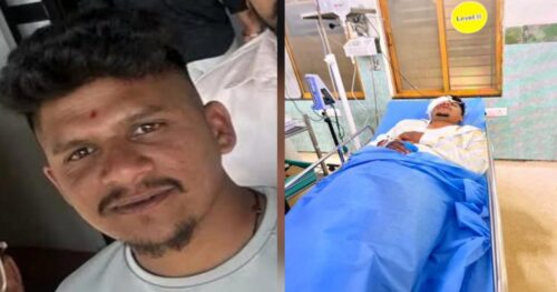 fatakyanchya atashbajit karyakartyane dola gamavla