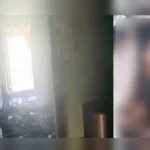 gokak shaharat short circuitmule gharala aag ; ek jakhmi