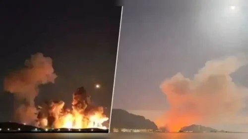 इराणच्या इस्फाहन शहरावर अमेरिकेचा भयंकर हल्ला