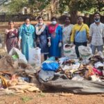 jagatik mahila dini smashanbhumi swachchhtecha upakram