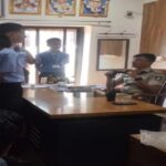 jyoti central schoolchya vidyarthyanchi camp police thanayala bhet