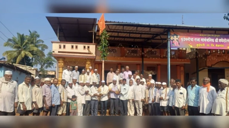 kudremanit dnyaneshwari parayan aani akhanda hanuman janmotsav sohalyachi muhurtmedh utsahat