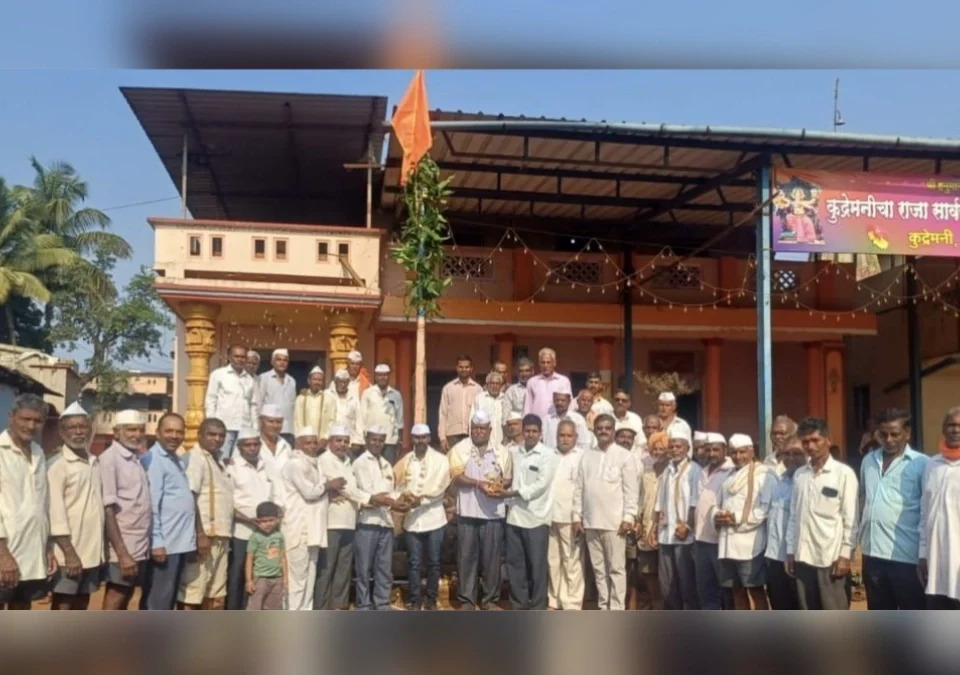 kudremanit dnyaneshwari parayan aani akhanda hanuman janmotsav sohalyachi muhurtmedh utsahat