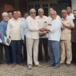 madhyavarti maharashtra ekikaran samiti adhyakshapadi prakash margale yanchi nivad