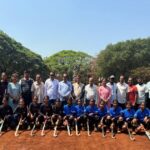 pachavya antar college nimantrit hockey spardhecha shubharambh