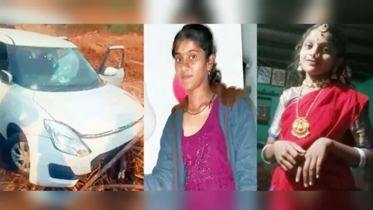 raibag talukyat car apghatat jakhmi zalelya dusrya bahinchahi mrutyu