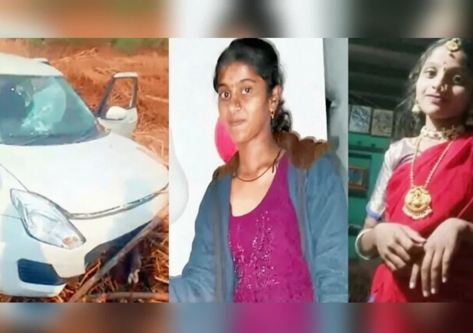 raibag talukyat car apghatat jakhmi zalelya dusrya bahinchahi mrutyu