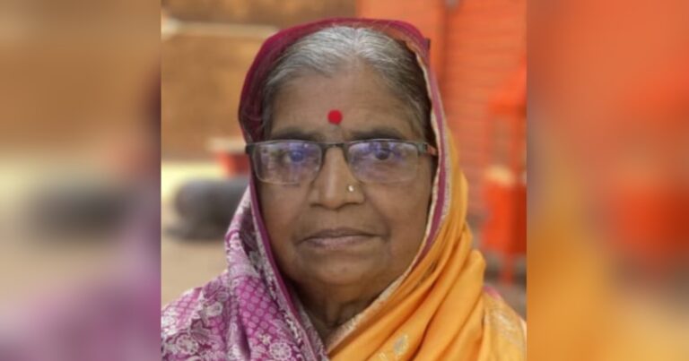 sau.jijabai dhamnekar yanche nidhan